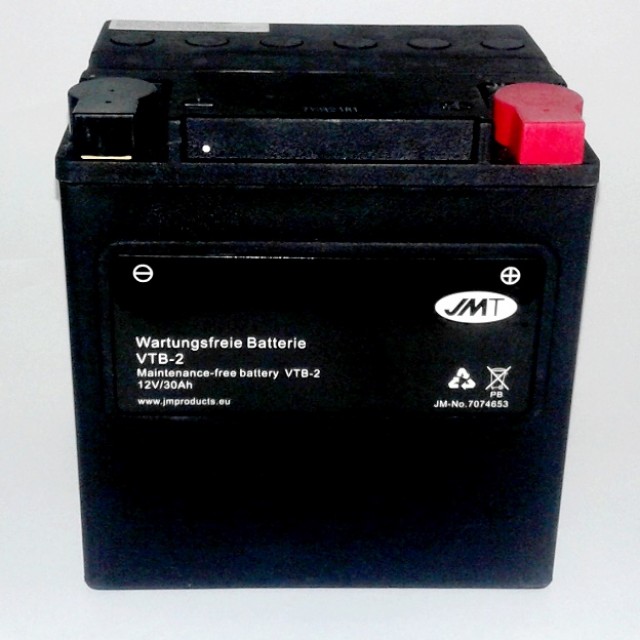 AKUMULATOR 12V/30AH VTB-2 JMT (HARLEY-DAVIDSON)