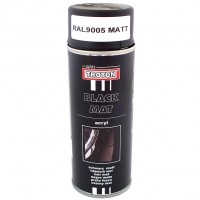 LAKIER CZARNY MAT 400ml