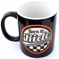 KUBEK GRAWEROWANY BORN TO RIDE