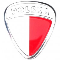EMBLEMAT PRZYKLEJANY - HERB - TARCZA POLSKI