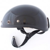 KASK BRAINCAP CZARNY POŁYSK