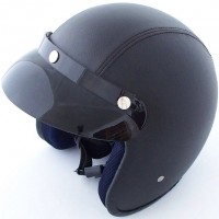 KASK SKÓRA CZARNA