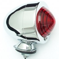 LAMPA "JAJKO" KLOSZ CZERWONY