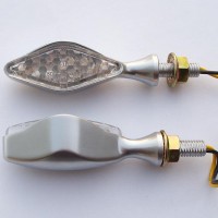 KIERUNKOWSKAZ MINI LED SREBRNY (PARA)