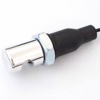 LAMPA - OŚWIETLENIE TABLICY REJ. MINI LED OKRĄGŁA ALU