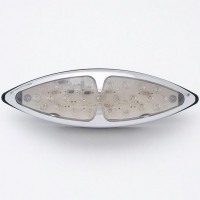 LAMPA TYLNA SNAKE EYE BIAŁA GŁADKA LED 