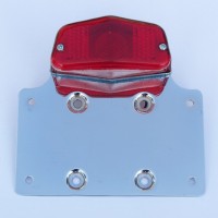 LAMPA Z PODSTAWĄ CHROM