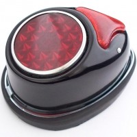 LAMPA ŻÓŁW CZARNA (WÓZEK BOCZNY)