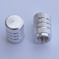NAKRĘTKA WENTYLA SREBRNA (METAL)