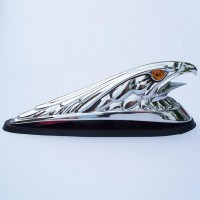 ORNAMENT NA BŁOTNIK ORZEŁ CHROM PODŚWIETLANY